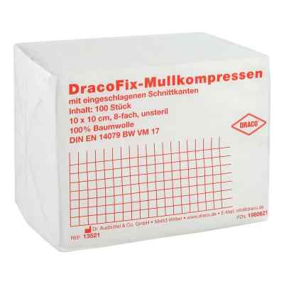 Dracofix Op-kompresy niejałowe 10x10 cm 8-warstwowe