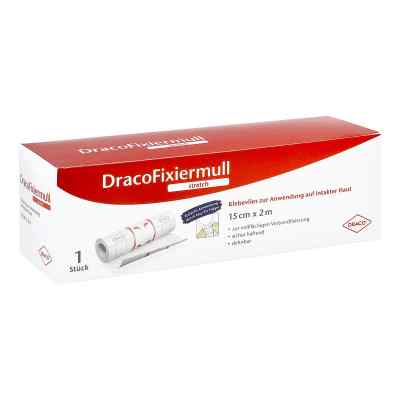 Dracofixiermull stretch 15 cmx2 m
