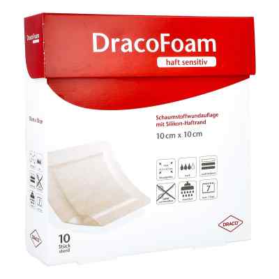 Dracofoam Haft sensitiv Schaumst.wund.10x10cm