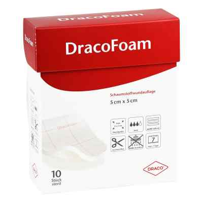 Dracofoam Schaumstoffwundauflage 5x5cm