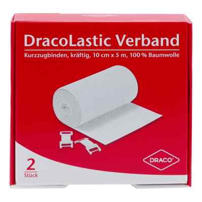 Dracolastic Verband kraeftig 10cm Doppelpackung