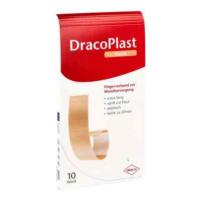 Dracoplast Fingerstrips 2x12cm elastic 10 szt. od Dr. Ausbüttel & Co. GmbH PZN 09920883