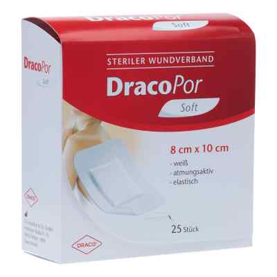 Dracopor opatrunek na ranę 10x8 cm sterylny