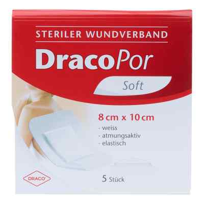 Dracopor opatrunek na rany 10x8 cm sterylny