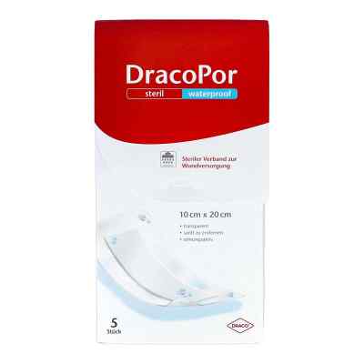 Dracopor waterproof Wundverband steril 20x10cm