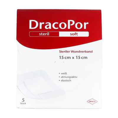 Dracopor Wundverband 15x15 cm steril
