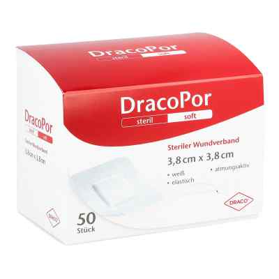 Dracopor Wundverband 3,8x3,8 cm steril
