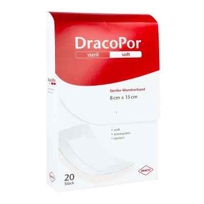 Dracopor Wundverband 8x15 cm steril