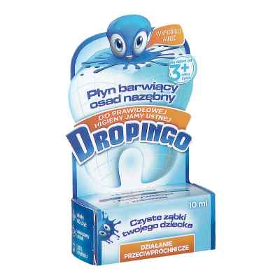Dropingo płyn barwiący osad nazębny 10 ml od AFLOFARM FARMACJA POLSKA SP. Z O.O. PZN 08302679