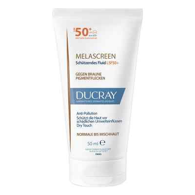 DUCRAY MELASCREEN Ochronny fluid SPF50+ na przebarwienia pigment 50 ml od PIERRE FABRE DERMO KOSMETIK GmbH PZN 18001856