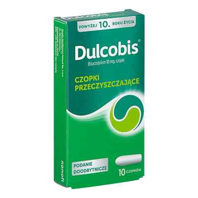 Dulcobis czopki przeczyszczające 10  od  PZN 08304650
