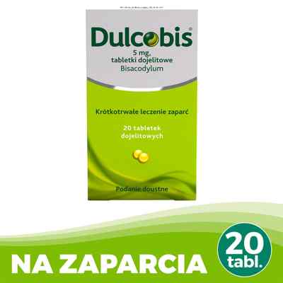 Dulcobis tabletki 20  od DELPHARM REIMS S.A.S. PZN 08301898