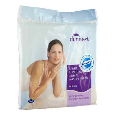 Duniwell Einmal Waschlappen 30 szt. od Duni GmbH PZN 01595030