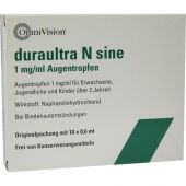 Duraultra N sine Augentr. 10X0.6 ml od OmniVision GmbH PZN 07788681