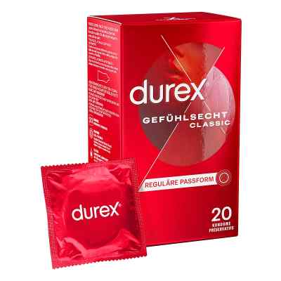 Durex Gefühlsecht classic prezerwatywy 20 szt. od Reckitt Benckiser Deutschland Gm PZN 16596667