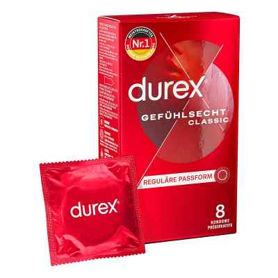 Durex Gefühlsecht prezerwatywy 8 szt. od Reckitt Benckiser Deutschland Gm PZN 10404856