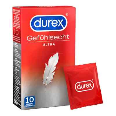 Durex Gefühlsecht Ultra Kondome 10 szt. od Reckitt Benckiser Deutschland Gm PZN 06730366