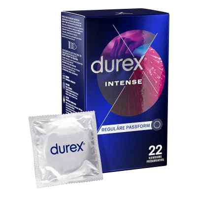 Durex Intense Kondome 22 szt. od Reckitt Benckiser Deutschland Gm PZN 18304189