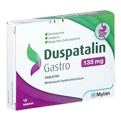 Duspatalin Gastro tabletki 15 od MYLAN LABORATOIRES SAS PZN 08303528