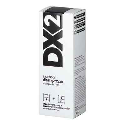 DX2 szampon przeciwłupieżowy dla mężczyzn 150 ml od AFLOFARM FARMACJA POLSKA SP. Z O.O. PZN 08300764