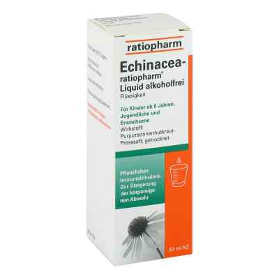 Echinacea Ratiopharm roztwór bez alkoholu  50 ml od ratiopharm GmbH PZN 01581944