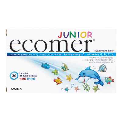 Ecomer Junior 30  od ZAKŁ. FARMACEUTYCZNY AMARA SP. Z O.O. PZN 08305397