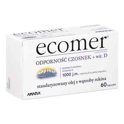 Ecomer Odporność Czosnek + Wit. D
