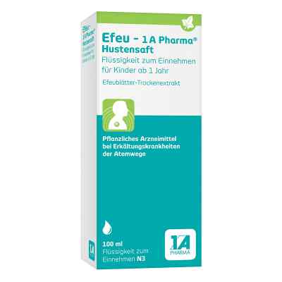 Efeu 1a Pharma Hustensaft 100 ml od 1 A Pharma GmbH PZN 04212555