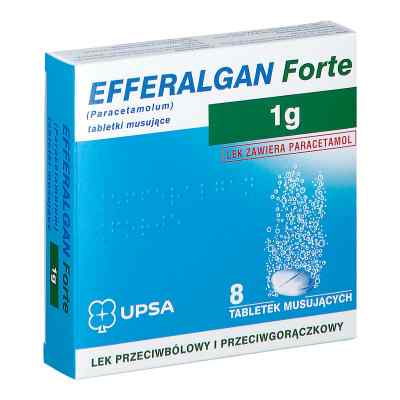 Efferalgan Forte 1g tabletki musujące