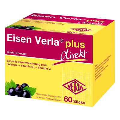 Eisen Verla plus direkt saszetki 60 szt. od Verla-Pharm Arzneimittel GmbH &  PZN 14445438