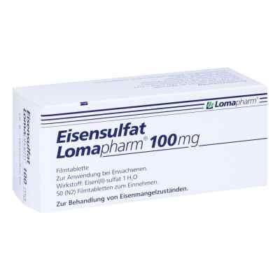 Eisensulfat Lomapharm 100 mg Filmtabl. 50 szt. od LOMAPHARM GmbH PZN 01713423