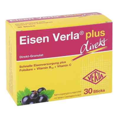 EisenVerla plus Direkt żelazo w saszetkach 30 szt. od Verla-Pharm Arzneimittel GmbH & Co. KG PZN 11125058
