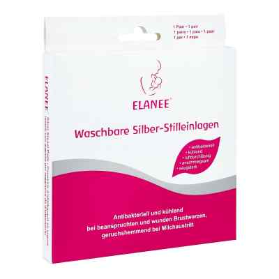 Elanee Stilleinlagen Silber waschbar