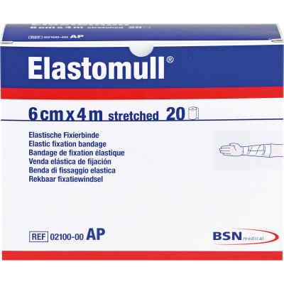Elastomull 6 cmx4 m elastisch Fixierb.