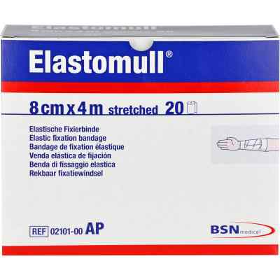 Elastomull 8 cmx4 m 2101 elastisch Fixierb.