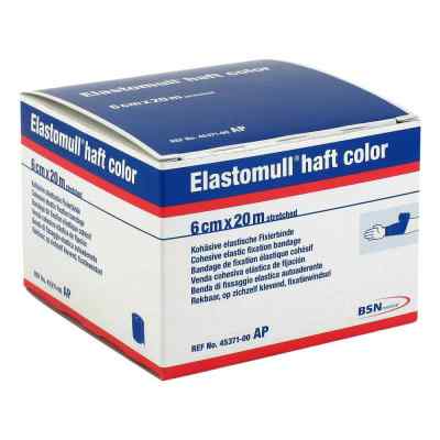 Elastomull haft color 20mx6cm niebieski Binde utrwalający
