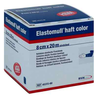 Elastomull haft color 20mx8cm blau Fixierb. 1 szt. od BSN medical GmbH PZN 01412555