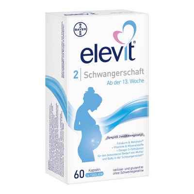 Elevit 2, kapsułki dla kobiet w ciąży  60 szt. od Bayer Vital GmbH PZN 11865950