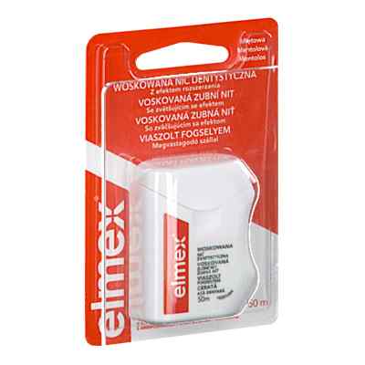 Elmex Nić dentystyczna do zębów woskowana 1  od  PZN 08304954