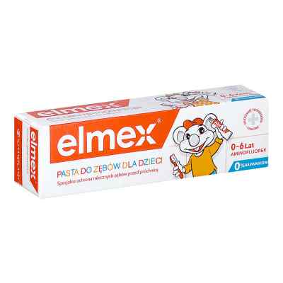 ELMEX pasta dla dzieci 0-6 lat 50 ml od GABA GMBH PZN 08302110