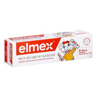 Elmex pasta dla dzieci 0-6 lat 50 ml od GABA GMBH PZN 08302110