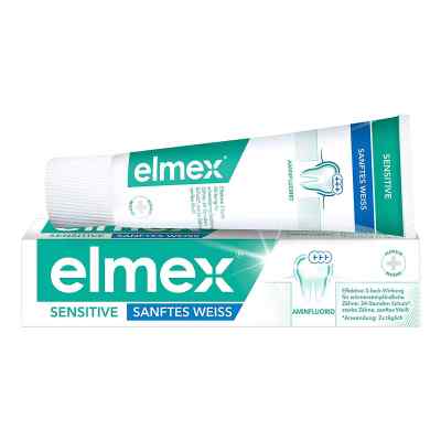 Elmex Sensitive Sanftes Weiss pasta do zębów 75 ml od CP GABA GmbH PZN 10005671
