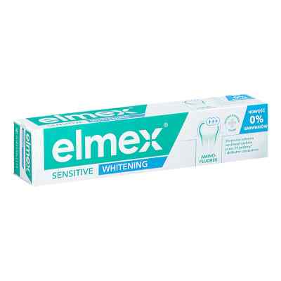 ELMEX SENSITIVE WHITENING Pasta do zębów 75 ml od  PZN 08303916