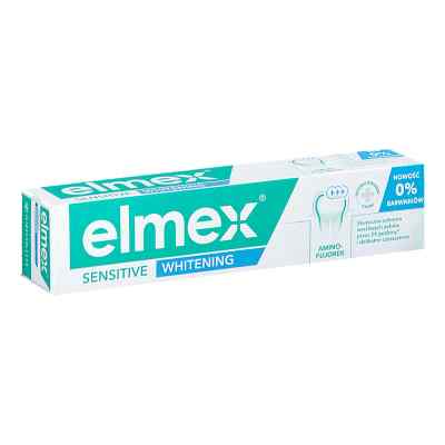 ELMEX SENSITIVE WHITENING Pasta do zębów 75 ml od PZN 08303916