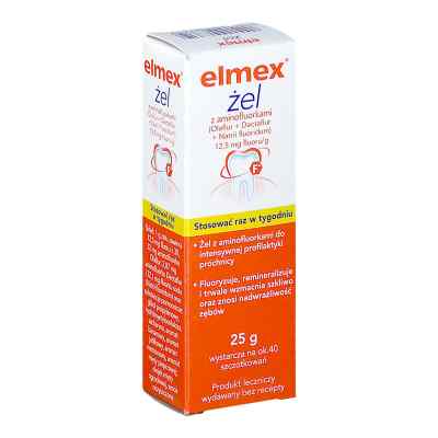 Elmex żel do fluoryzacji 25 g od GABA GMBH PZN 08302580