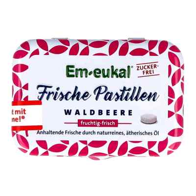 Em Eukal Frische Waldbeere zuckerfrei pastylki 20 g od Dr. C. SOLDAN GmbH PZN 14331309