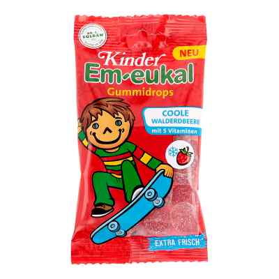 Em Eukal Kinder Gummidrops coole Walderdbeere zh. 75 g od Dr. C. SOLDAN GmbH PZN 11112647