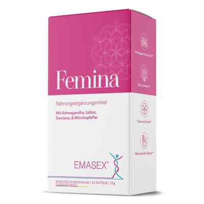 Emasex Femina - Dla kobiet od 40 lat Kapsułki