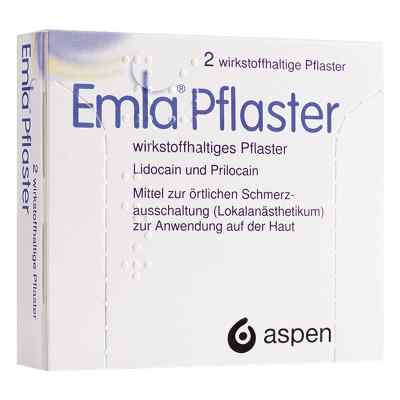 Emla plastry 2X1 szt. od Aspen Germany GmbH PZN 08864800