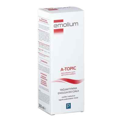 EMOLIUM A-TOPIC Trójaktywna Emulsja do ciała 200 ml od SANOFI AVENTIS SP. Z O.O. PZN 08301387
